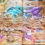 flow art journal page