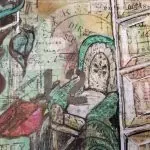 Longing Art Journal Page