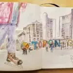 Toronto City Hall Sketch