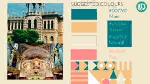 colour palette for BIIMA site